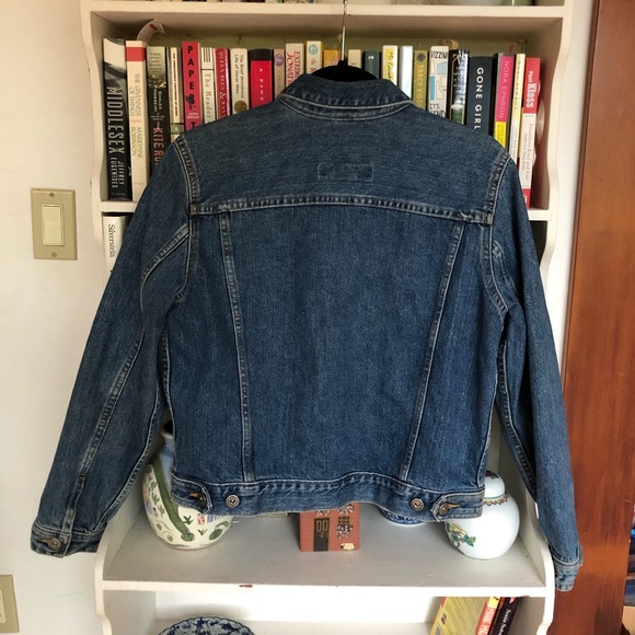 Vintage Denim Trucker Jacket - Picture 2 of 2